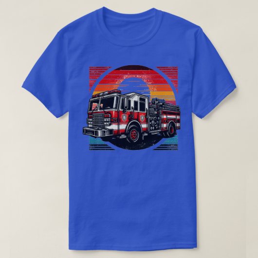 Brandweerwagen 12 t-shirt (Design voorkant)