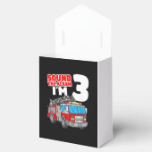 Brandweerwagen 3 jaar oude brandweerman 3e verjaar bedankdoosjes (Geopend)