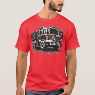 Brandweerwagen 4 t-shirt