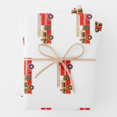 Brandweerwagen Brandmotor Verpakkend Document Inpakpapier Vel (In situ)