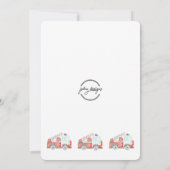 Brandweerwagen - Brandweerman - Geluid het Alarm V Kaart (Achterkant)