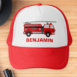 Brandweerwagen Brandweerman Kinder Trucker Pet