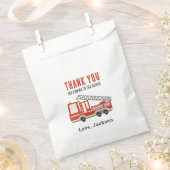 Brandweerwagen Brandweerman Verjaardagsfeestje Dan Bedankzakje (Geknipt)