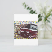 Brandweerwagen Briefkaart (Staand voorkant)