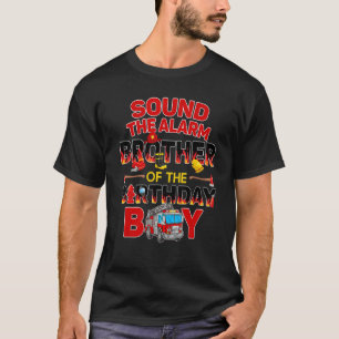 Brandweerwagen Broer Verjaardag Brandweerman Papa  T-shirt
