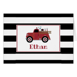 brandweerwagen Dank je wel