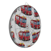 Brandweerwagen Dartbord (Voorkant Links)