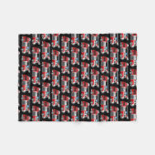 Brandweerwagen Fleece Deken (Voorkant (Horizontaal))