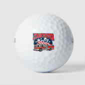 Brandweerwagen Golfballen (Voorkant)