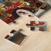 Brandweerwagen - Het vliegend team 1911 Legpuzzel (Zijkant)