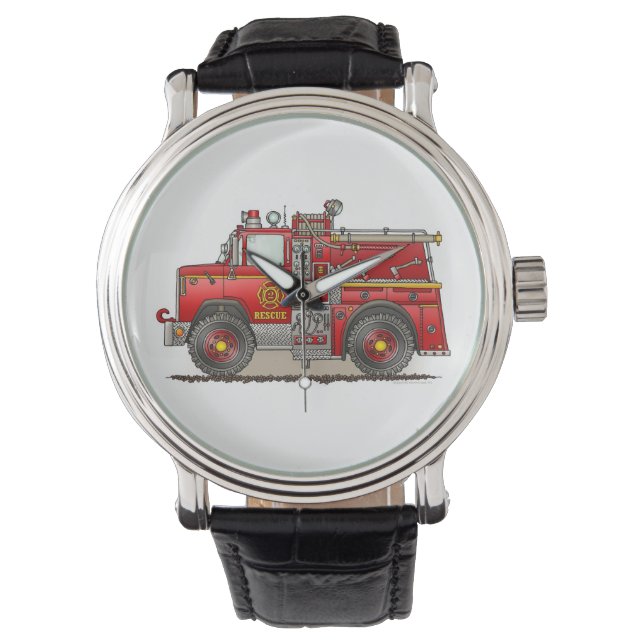 Brandweerwagen Horloge (Voorkant)