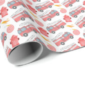 Brandweerwagen Inpakpapier (Rol Hoek)