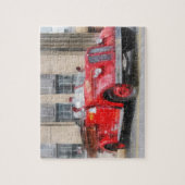 brandweerwagen legpuzzel (Verticaal)