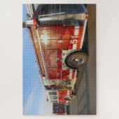 Brandweerwagen Legpuzzel (Verticaal)