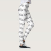 brandweerwagen met zwarte witte grijs leggings (Rechts)
