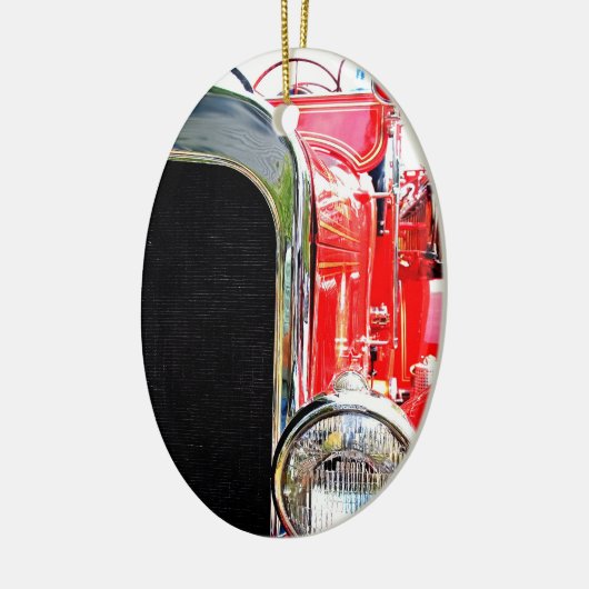 brandweerwagen Ornament (Links)