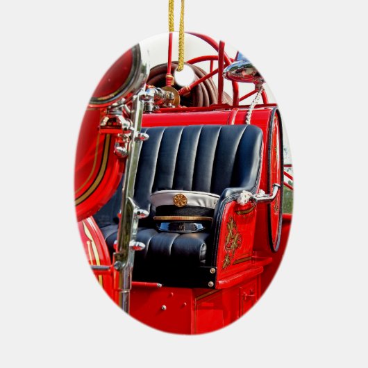  brandweerwagen Ornament (Achterkant)