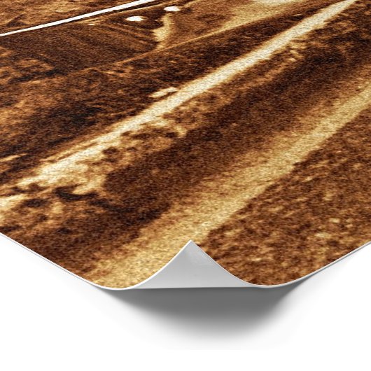 brandweerwagen poster (Hoek)