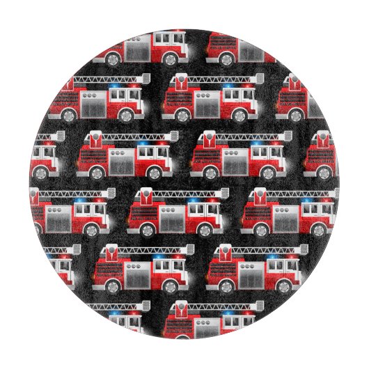 Brandweerwagen Snijplank (Voorkant)