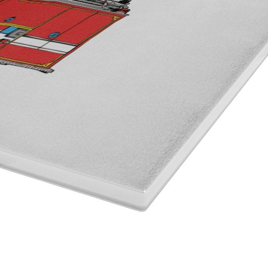 Brandweerwagen Snijplank (Hoek)