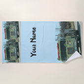 Brandweerwagen Strandlaken (Voorkant)