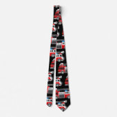 Brandweerwagen Stropdas (Achterkant)