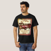 Brandweerwagen T-shirt (Voorkant volledig)