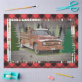  brandweerwagen tissuepapier (Craft)