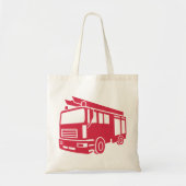 Brandweerwagen Tote Bag (Voorkant)