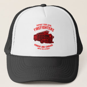 brandweerwagen trucker pet