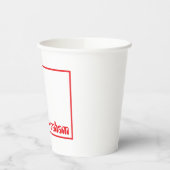 Brandweerwagen upsherin cup papieren bekers (Links)