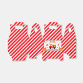 Brandweerwagen Verjaardag Decreet brandweerpartij Bedankdoosjes (Uitgevouwen)