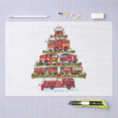 Brandweerwagen Verlichting Brandweerman Brandweerw Tissuepapier (Craft)