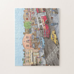 Brandweerwagen voor Brooklyn Legpuzzel