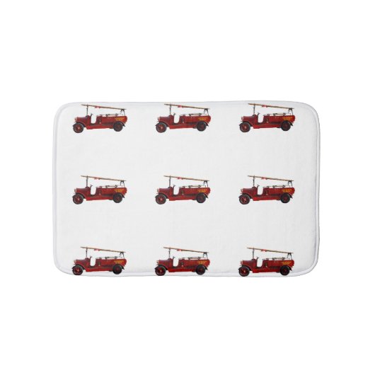 brandweerwagens, badmat (Voorkant)