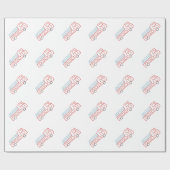 Brandweerwagens Cadeaupapier (Vlak)