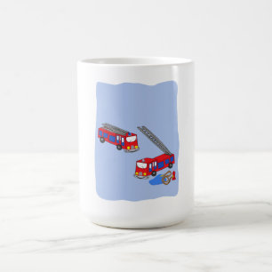 Brandweerwagens Koffiemok