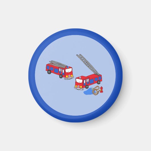 Brandweerwagens Magneet (Voorkant)