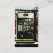 Brandweerwagens Visitekaartje (Achterkant)