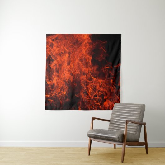 Brandwerende achtergrondvlam zwart heet wandkleed (In situ)