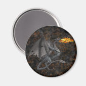 Brandwerende draak magneet (Voorkant / Achterkant)
