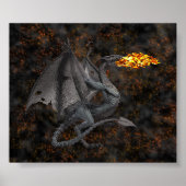 Brandwerende draak poster (Voorkant)