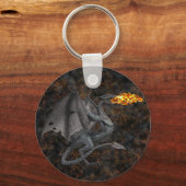 Brandwerende draak sleutelhanger (Voorkant)