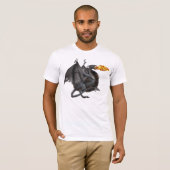 Brandwerende draak t-shirt (Voorkant volledig)