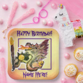 Brandwerende energie — Verwarming Papieren Bordje (Feest)