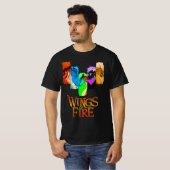 Brandwerende ringen t-shirt (Voorkant volledig)