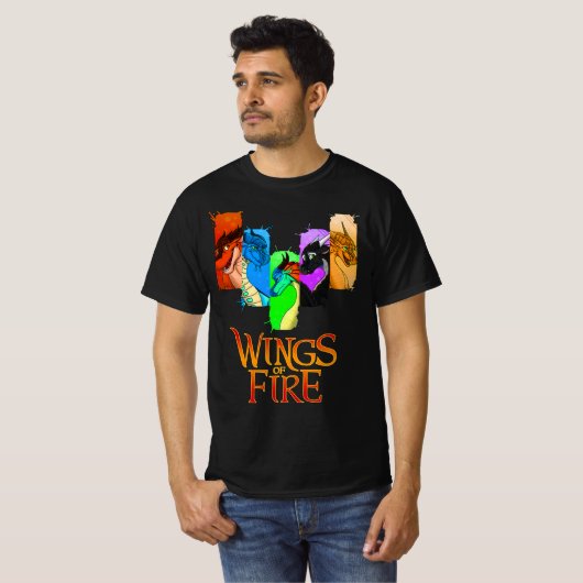 Brandwerende ringen t-shirt (Voorkant volledig)