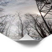 Brandwerende toren foto afdruk (Hoek)