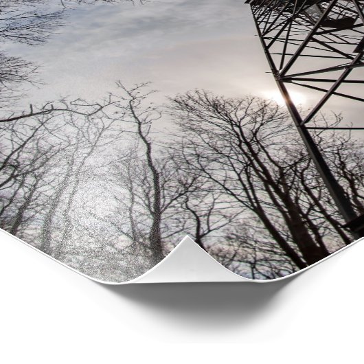 Brandwerende toren foto afdruk (Hoek)