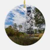 Brandwerende toren keramisch ornament (Achterkant)